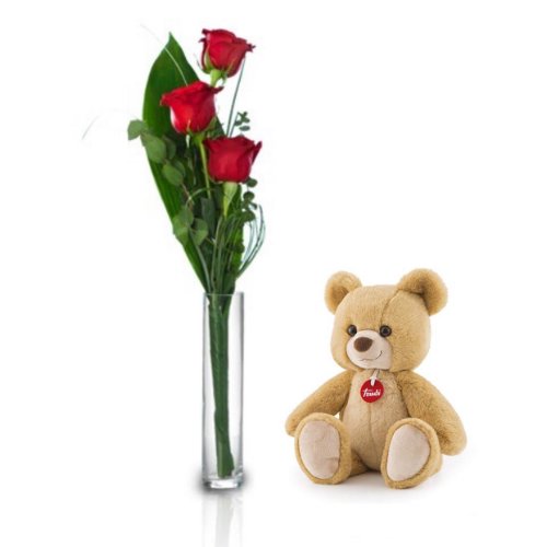 Three Rose Bear